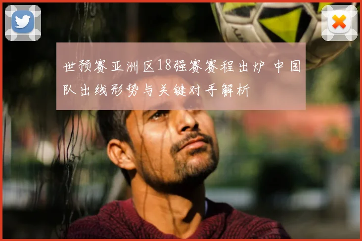 世预赛亚洲区18强赛赛程出炉 中国队出线形势与关键对手解析