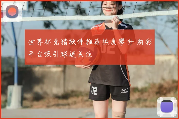 世界杯竞猜软件推荐热度攀升 购彩平台吸引球迷关注
